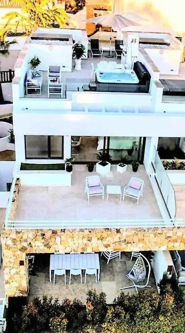 Marbella Luxury House With Private Rooftop Jacuzzi On The Golden Mile Villa Holiday home