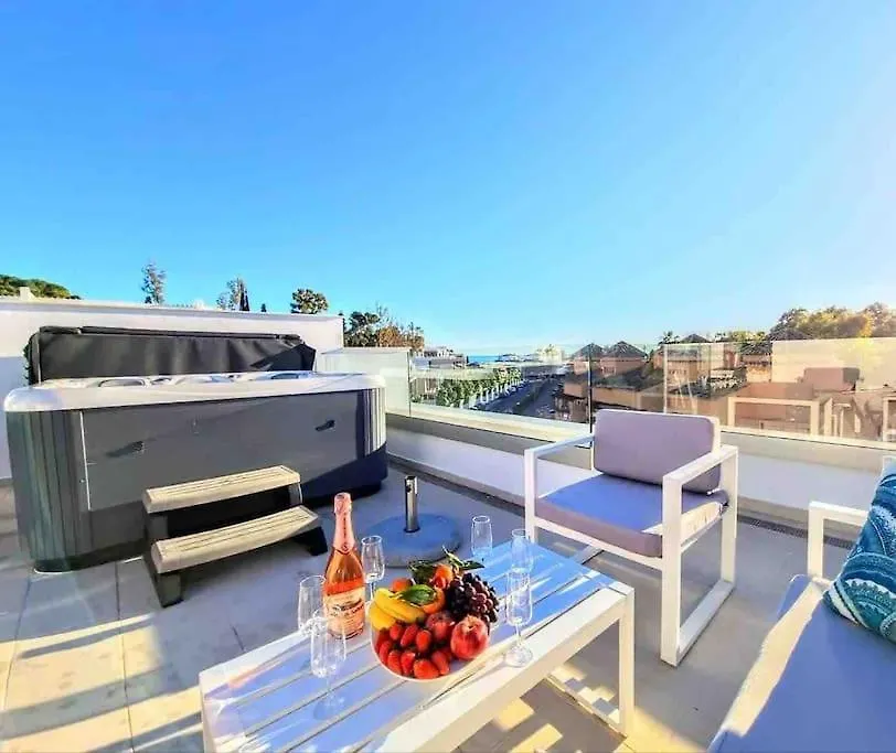 Marbella Luxury House With Private Rooftop Jacuzzi On The Golden Mile Villa Spain