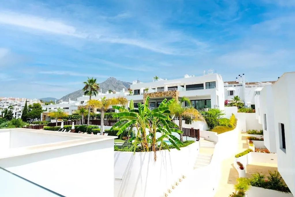 Marbella Luxury House With Private Rooftop Jacuzzi On The Golden Mile Villa