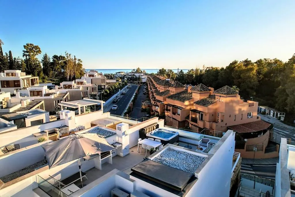 Holiday home Marbella Luxury House With Private Rooftop Jacuzzi On The Golden Mile Villa