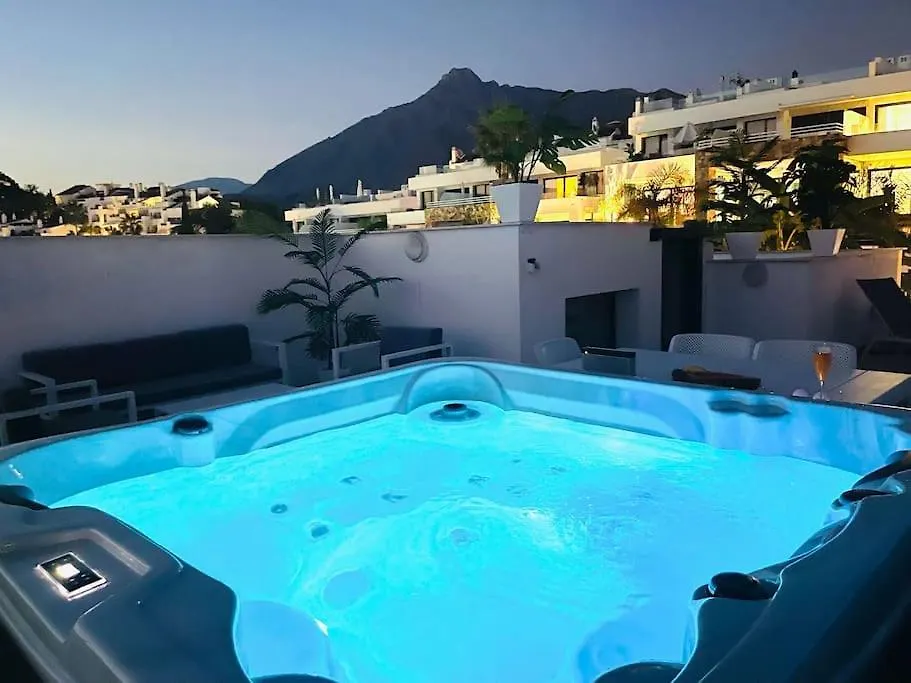 Holiday home Marbella Luxury House With Private Rooftop Jacuzzi On The Golden Mile Villa Spain